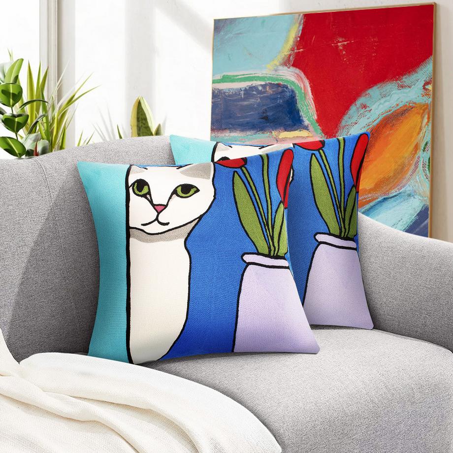 Avizar Set 2 copricuscini Art Solaris  