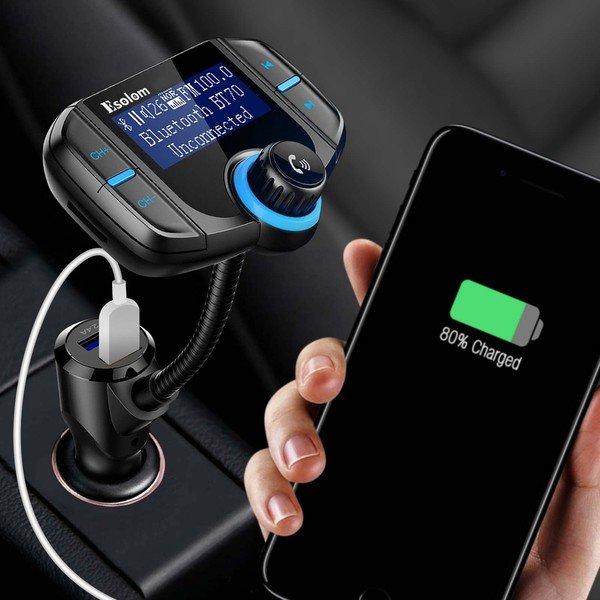 Avizar  Kit main libre voiture Bluetooth 