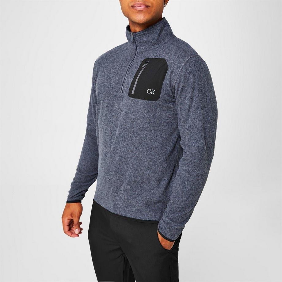 Calvin Klein  Planet Pile Golf Tasca Con Zip 