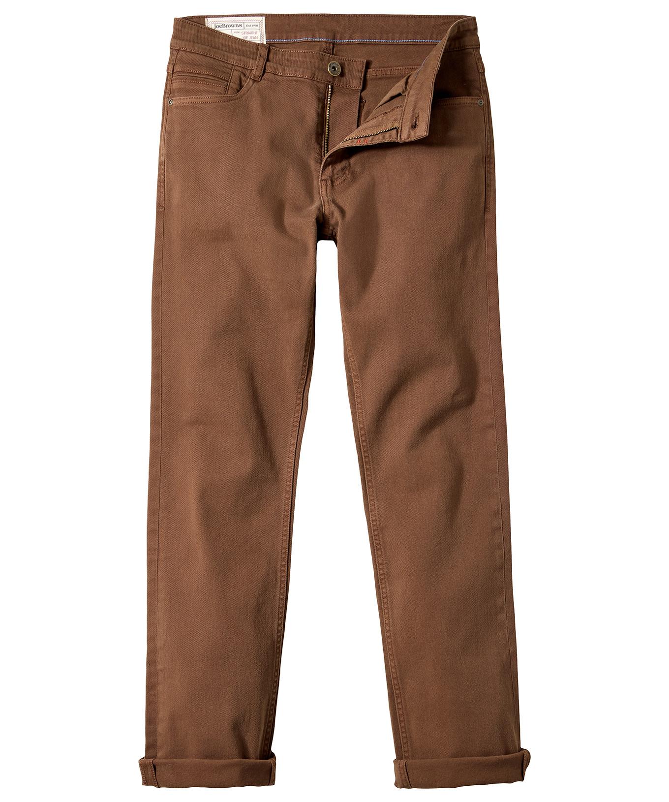 Joe Browns Gerade geschnittene Jeans Schokolade  