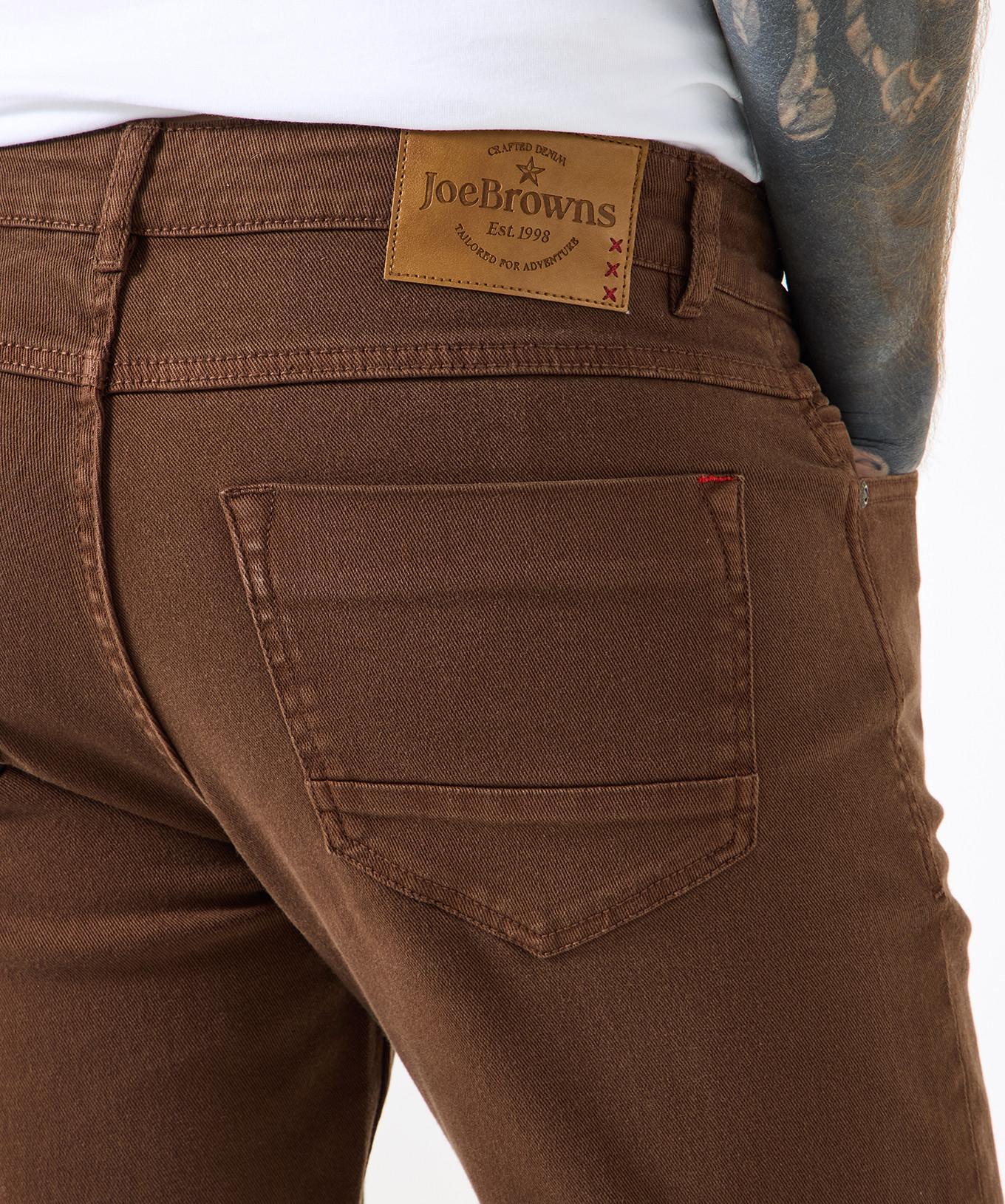 Joe Browns Gerade geschnittene Jeans Schokolade  