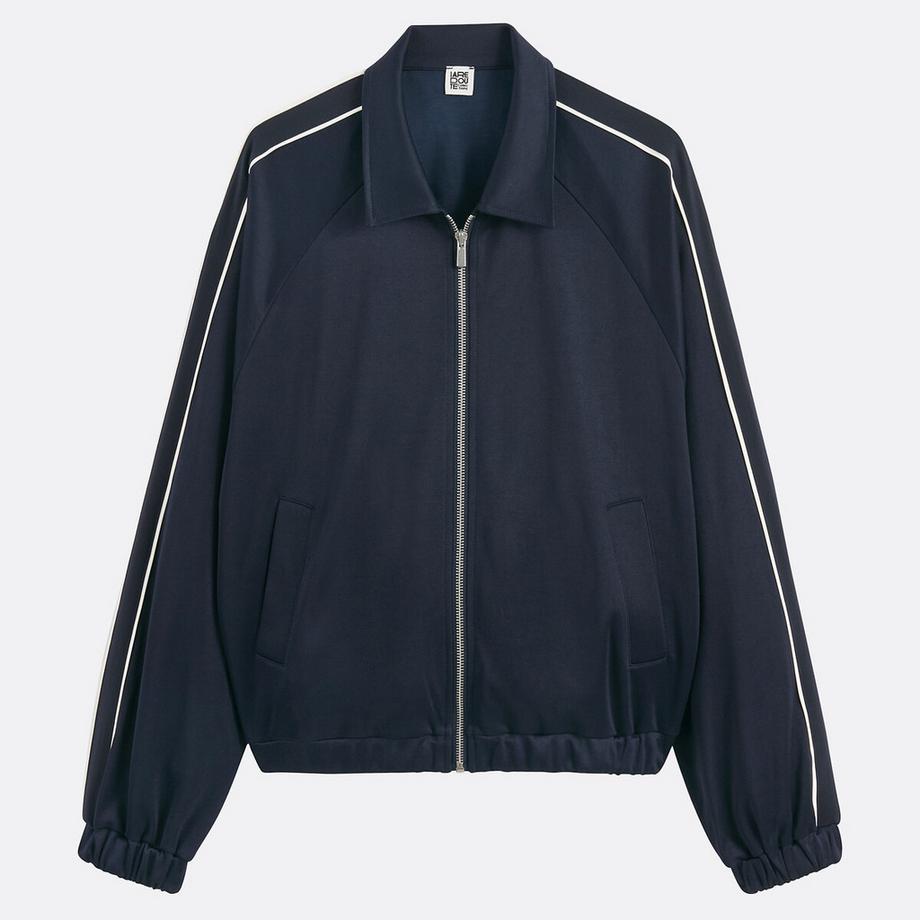 La Redoute Collections Sweat zippé col polo  