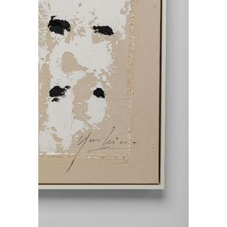 KARE Design Tableau encadré Creative Dots 120x120  