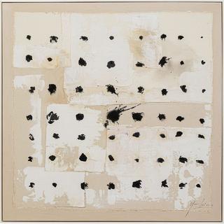 KARE Design Quadro con cornice e Dots 120x120  