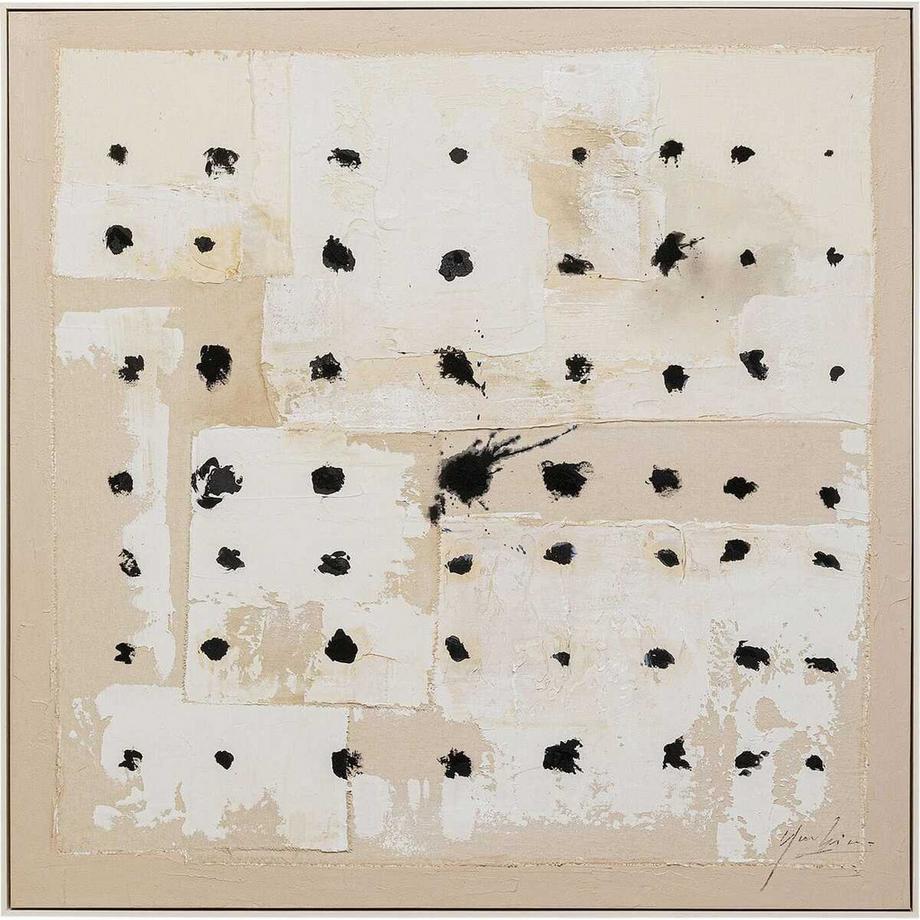 Tableau encadré Creative Dots 120x120