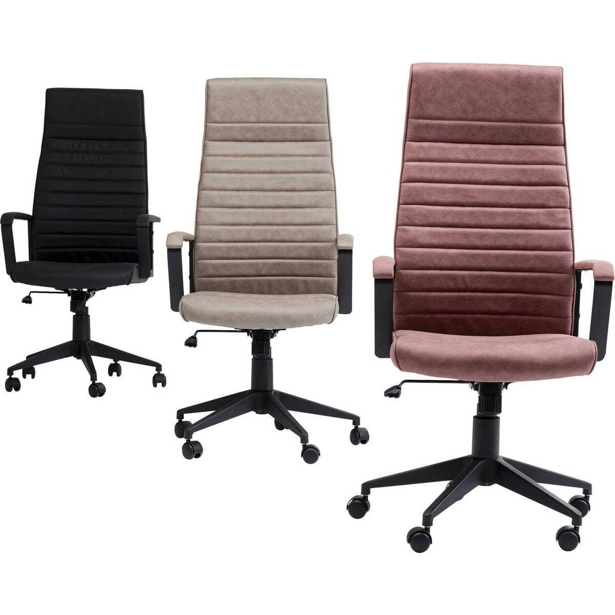 mutoni Chaise de bureau Labora High Pebble  