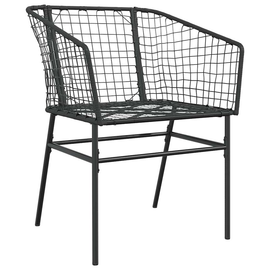 VidaXL Ensemble de salle à manger de jardin rotin  