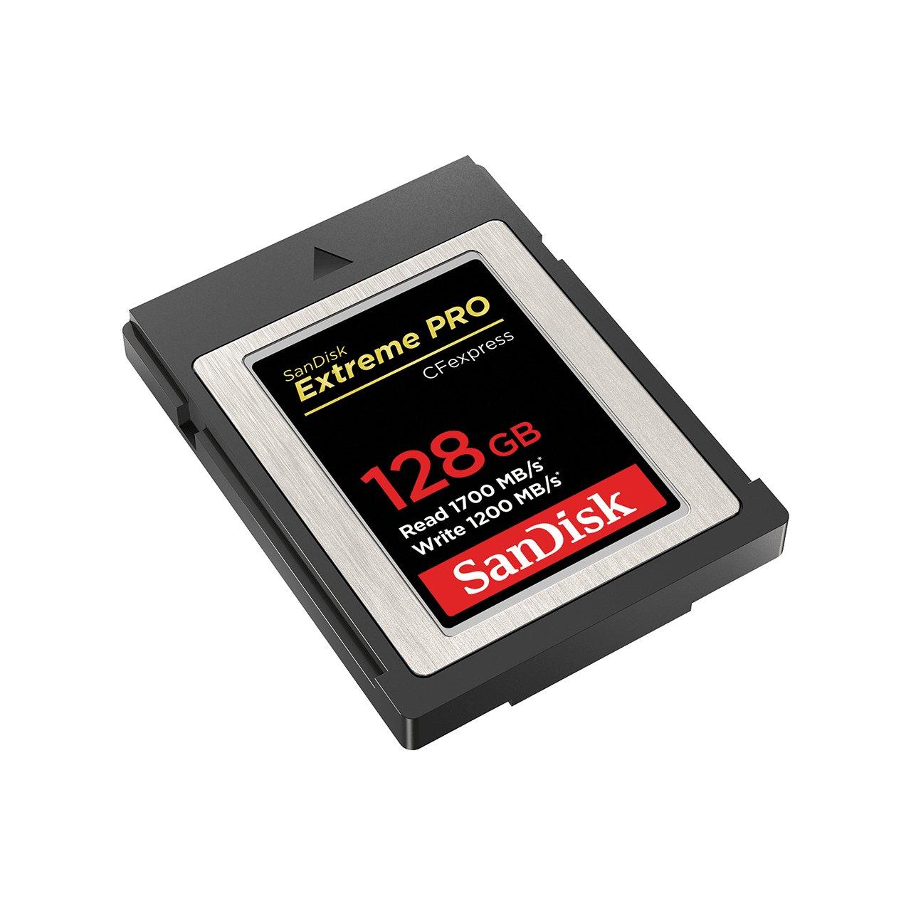 SanDisk  SANDISK Cfexpress Extreme PRO 128 GB 1700 MB/s 1200 MB/s 