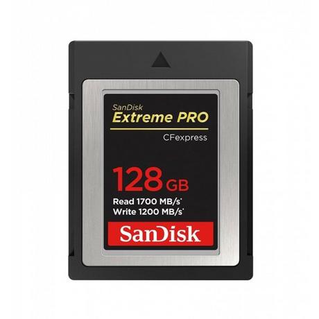 SanDisk  SANDISK Cfexpress Extreme PRO 128 GB 1700 MB/s 1200 MB/s 