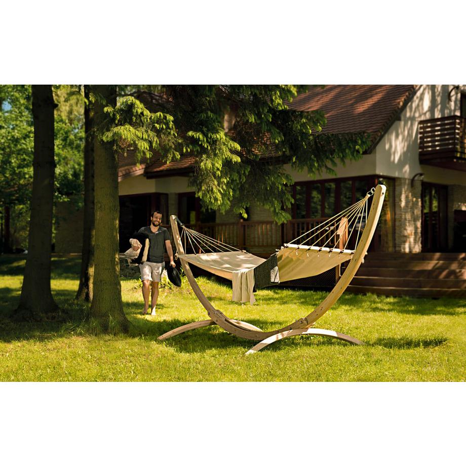 Amalyssa Ständer für Doppel-Hängematten Kozywood  