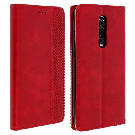 Avizar  Vintage Retrohülle Xiaomi Mi 9T Rot 