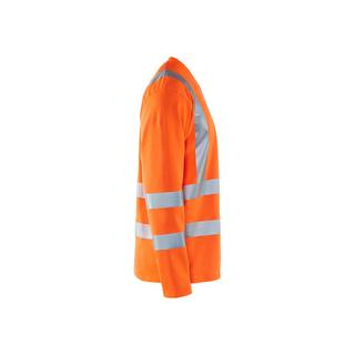 Blaklader  t-hirt manche longue haute viibilité col v anti-uv 