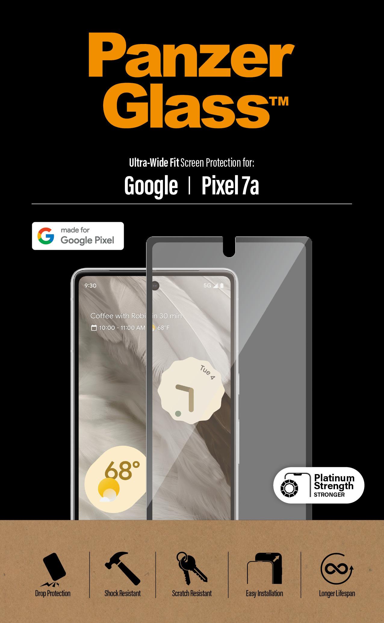 PanzerGlass  Displayschutz Ultra Wide Fit Google Pixel 7a 