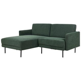 Beliani Ecksofa aus Polyester Modern BREDA  