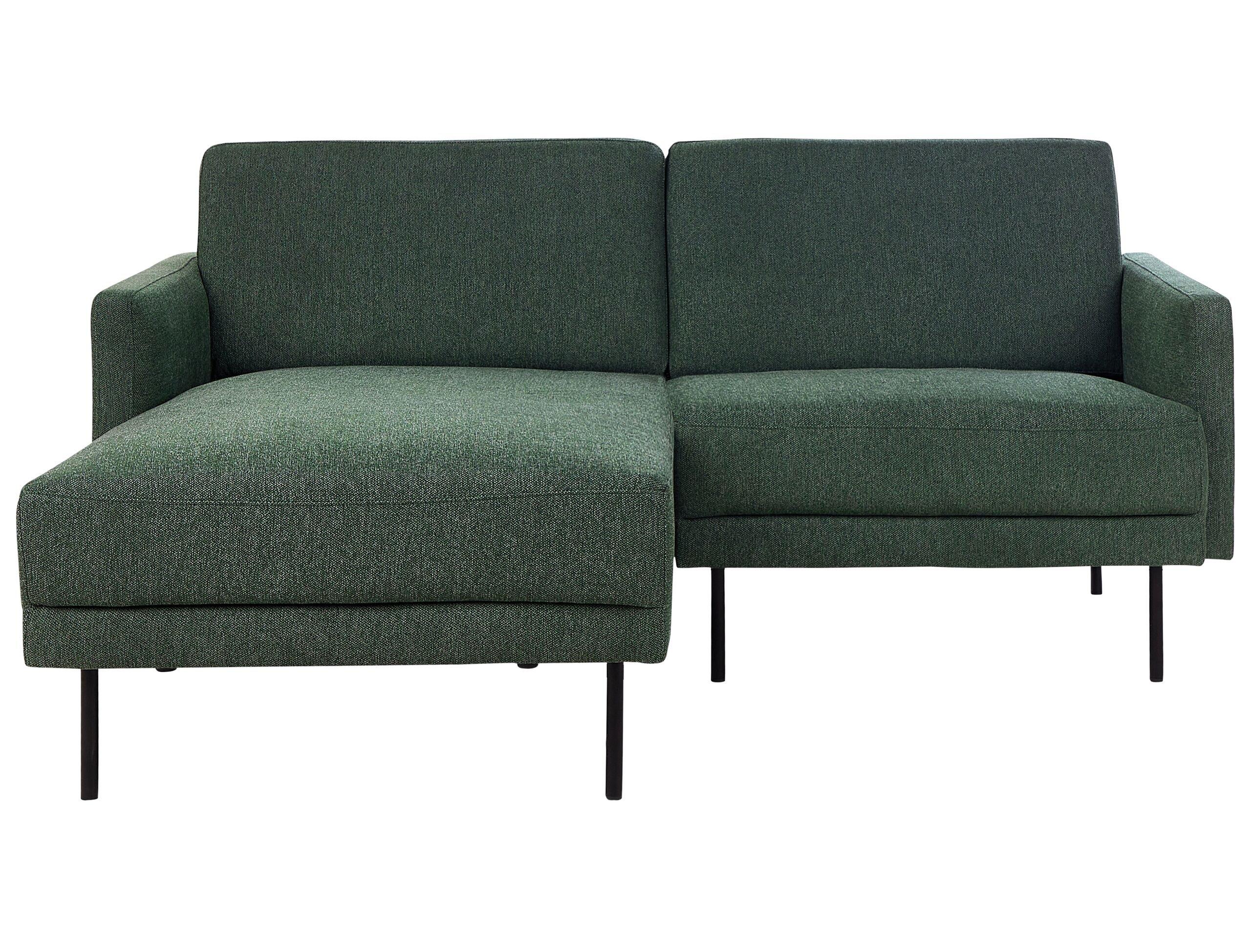 Beliani Ecksofa aus Polyester Modern BREDA  