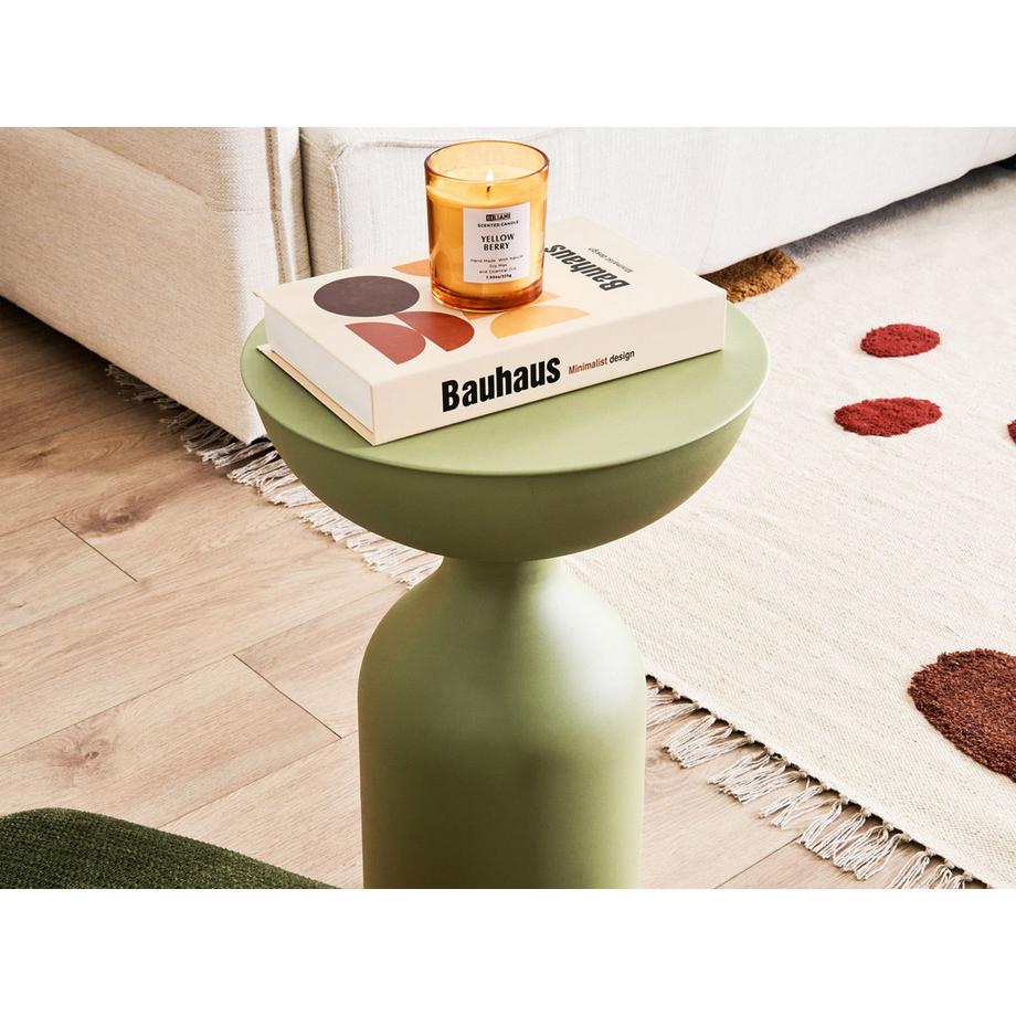 Beliani Table d'appoint en Métal Moderne COTA  