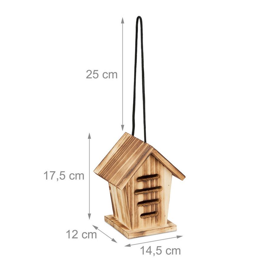 Northix  Marienkäferhaus 2er Set 