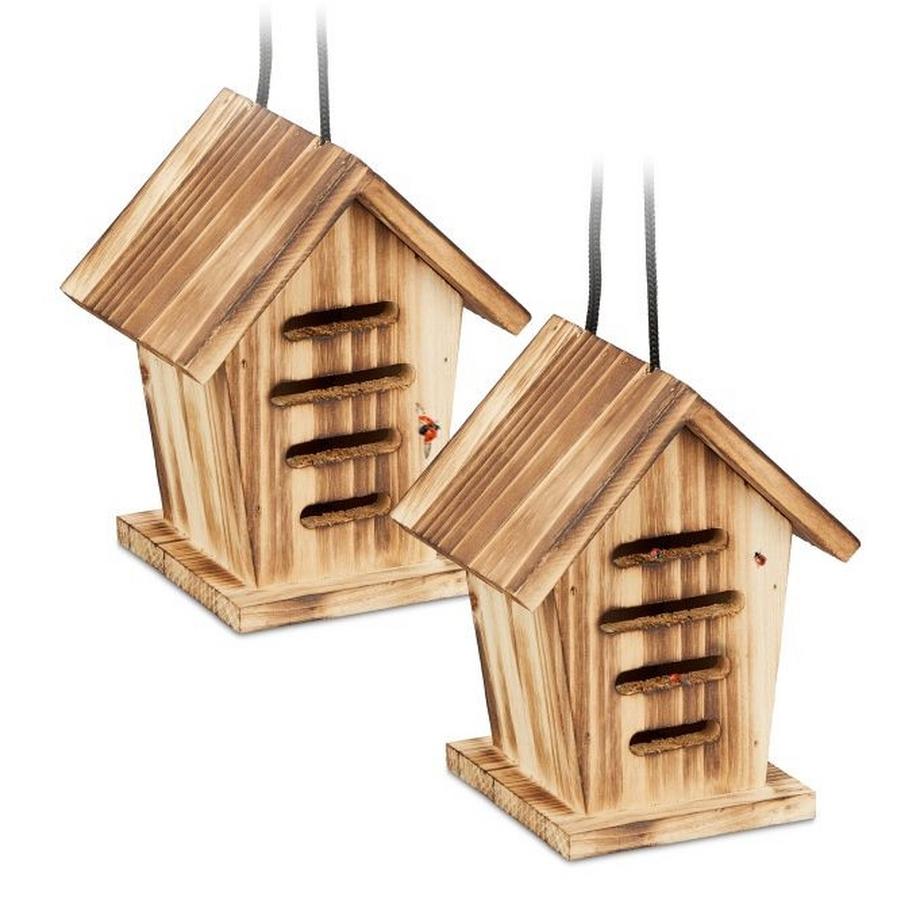 Northix  Marienkäferhaus 2er Set 