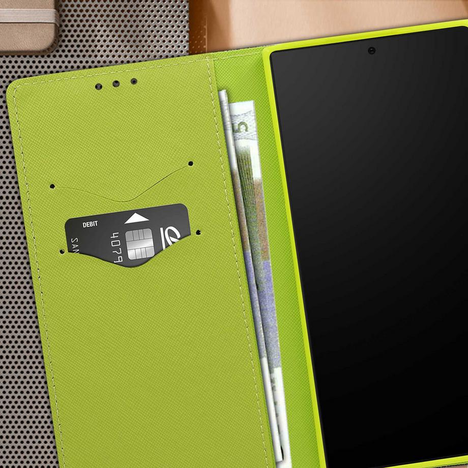 Avizar  Custodia Fancy Galaxy S24 Ultra blu/verd 