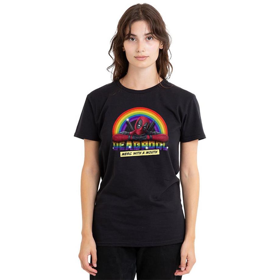Deadpool  T-ShirtMotiftyle Arcenciel Merc With A Mouth 