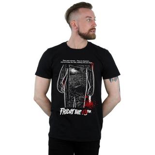 Friday The 13th Bedrucktes Kurzarm T-Shirt  