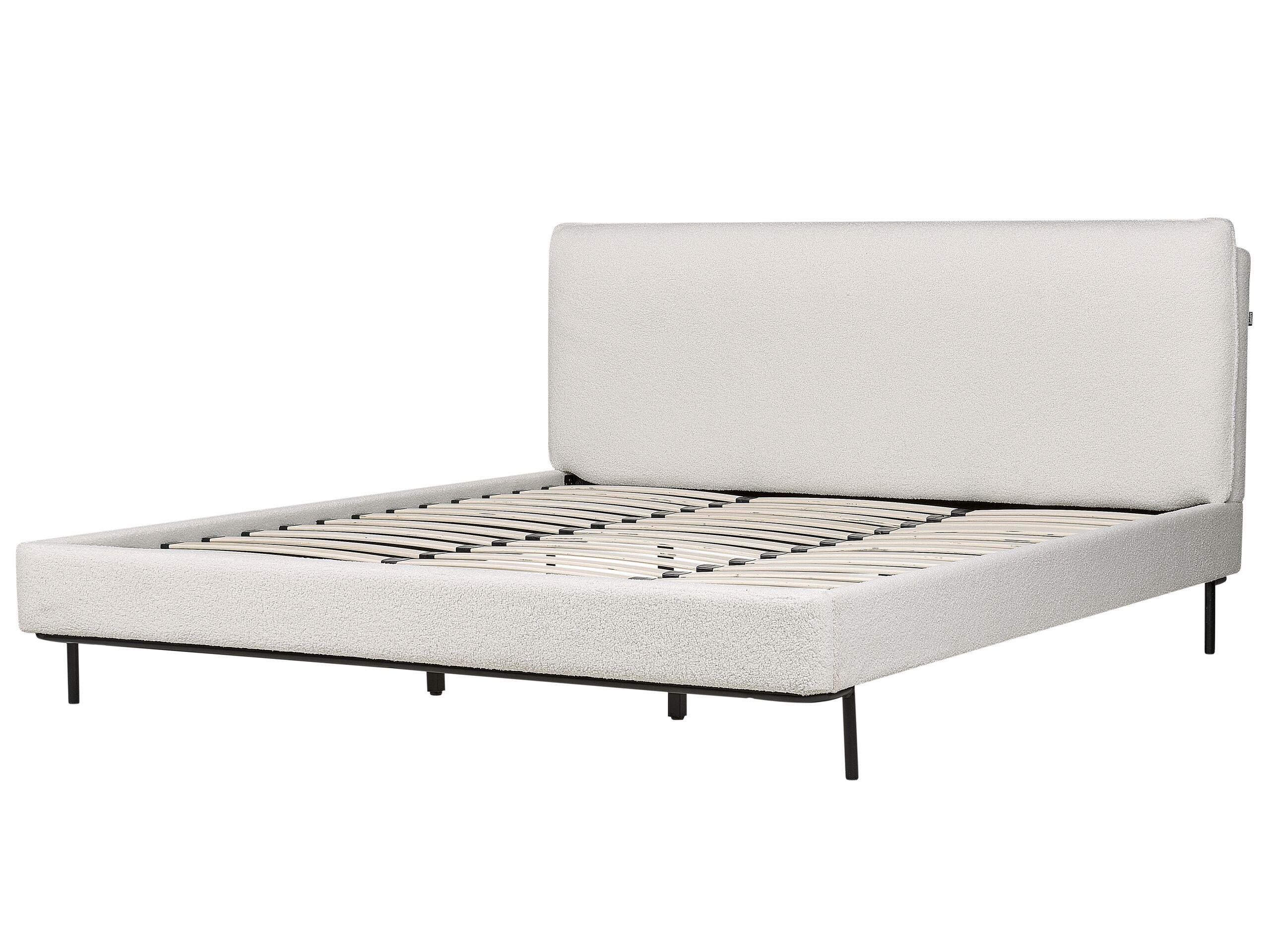 Beliani Letto en Bouclé Scandinavo CORIO  