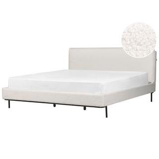 Beliani Letto en Bouclé Scandinavo CORIO  