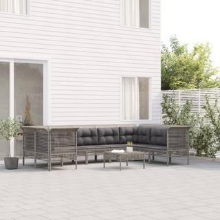 VidaXL Garten lounge set poly-rattan  