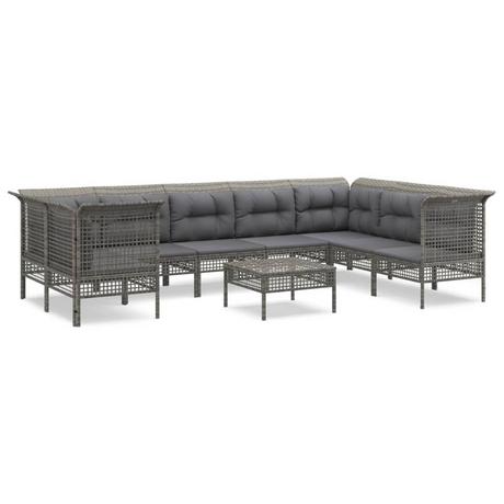 VidaXL Garten lounge set poly-rattan  