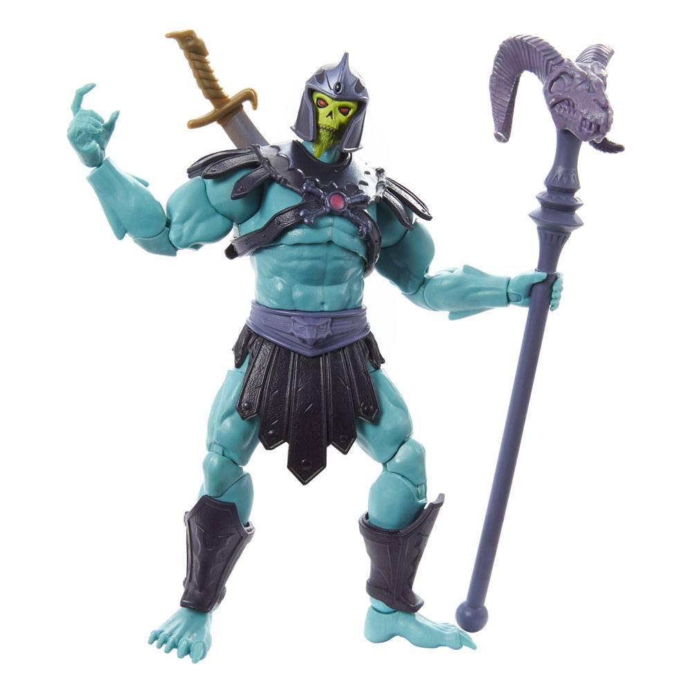 Mattel  Masters of the Universe New Eternia Masterverse Actionfigur  Barbarian Skeletor 