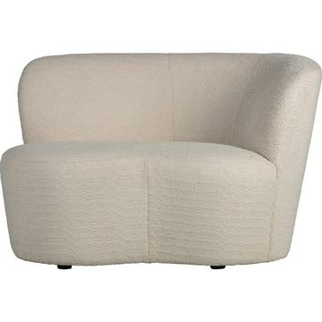 Sofa Stone rechts Bouclé creme 112