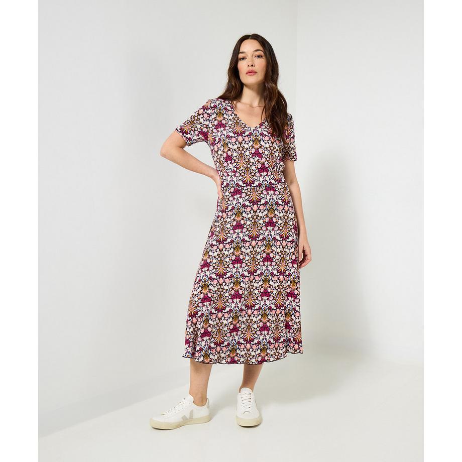 Joe Browns Robe jersey réversible 2-en-1 à imprimé fleuri lumineux  