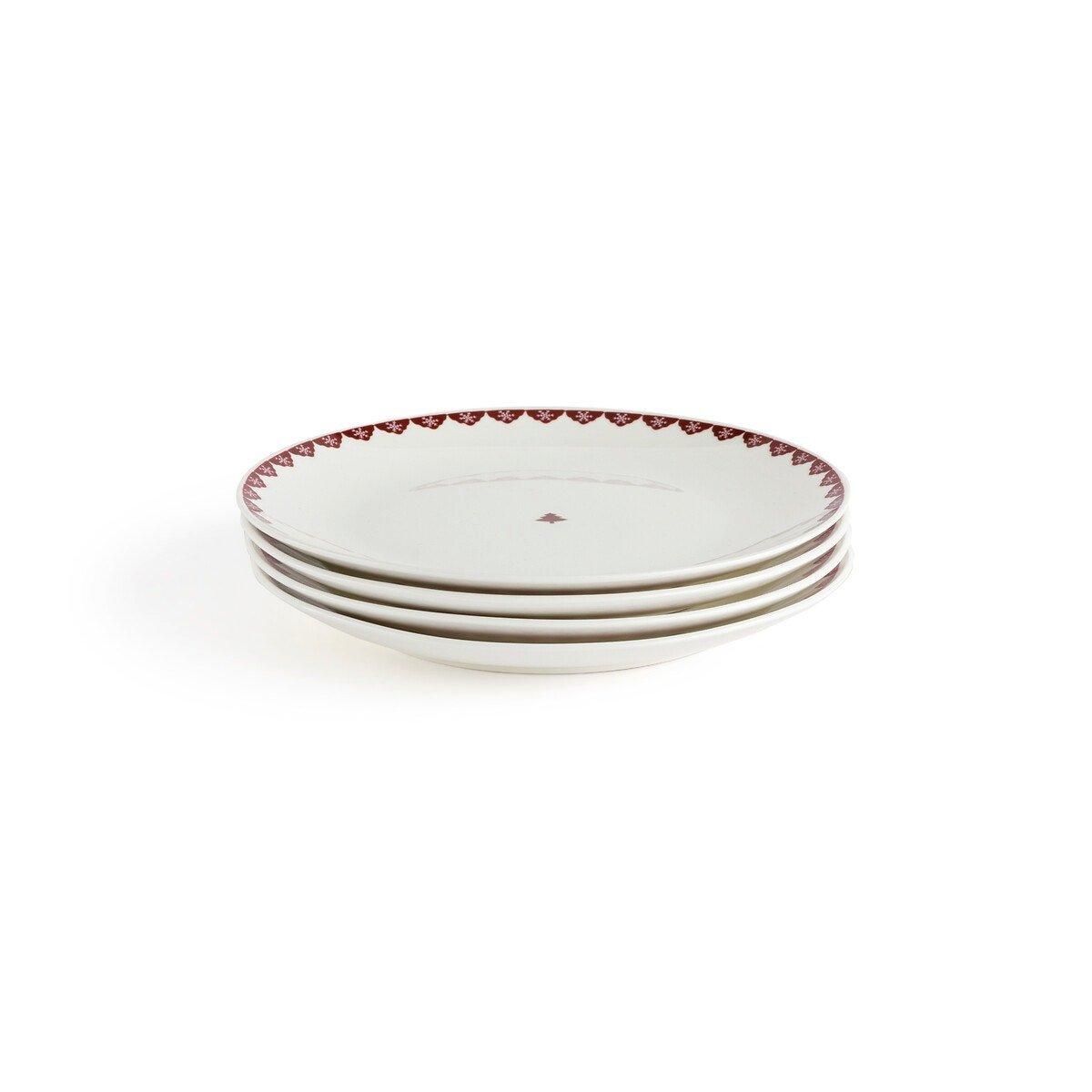 La Redoute Intérieurs 4er-Set Dessertteller Flocani  