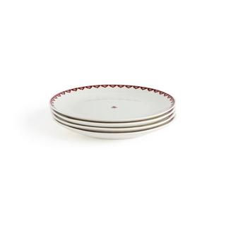 La Redoute Intérieurs 4er-Set Dessertteller Flocani  