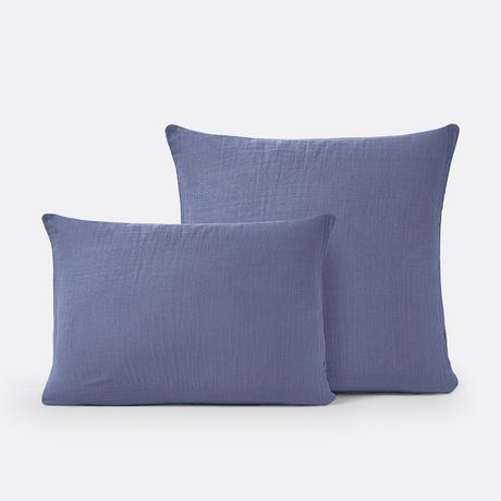 La Redoute Intérieurs Kumla Baumwoll-Musselin Kinder-Kopfkissenbezug  