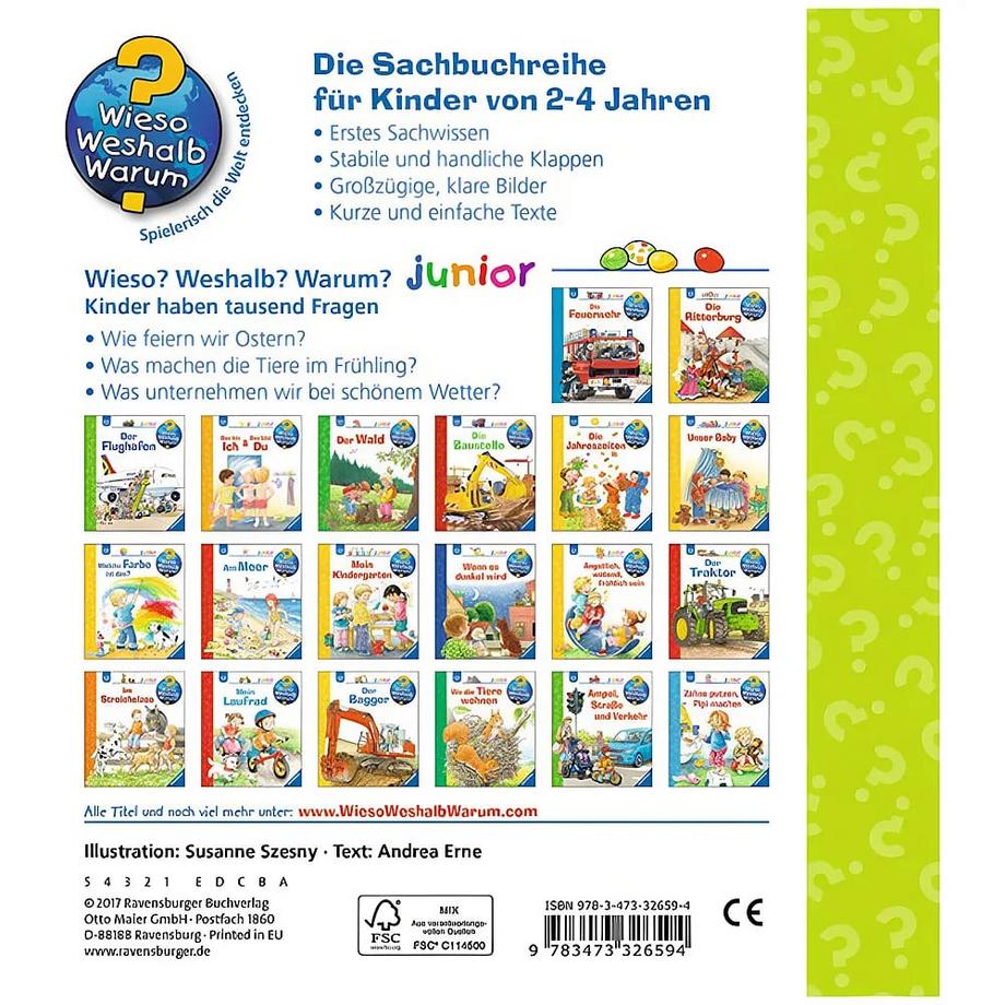 Wieso? Weshalb? Warum? junior, Band 59: Was machen wir im Frühling? Erne, Andrea; Szesny, Susanne (Illustrationen) Gebundene Ausgabe 