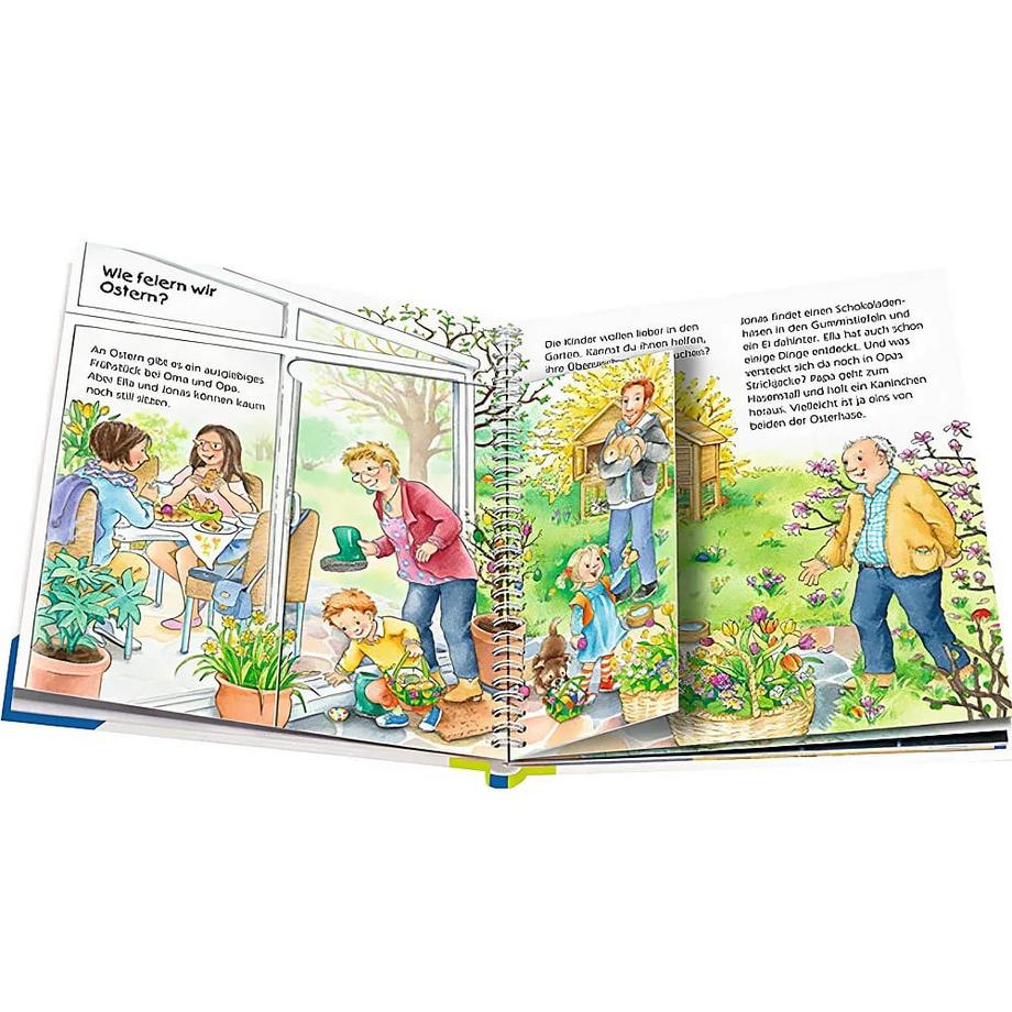 Wieso? Weshalb? Warum? junior, Band 59: Was machen wir im Frühling? Erne, Andrea; Szesny, Susanne (Illustrationen) Gebundene Ausgabe 