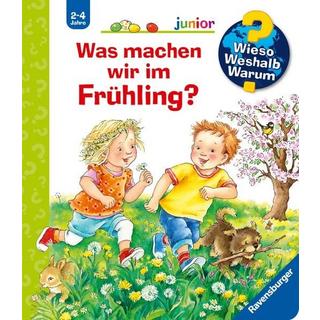 Wieso? Weshalb? Warum? junior, Band 59: Was machen wir im Frühling? Erne, Andrea; Szesny, Susanne (Illustrationen) Couverture rigide 