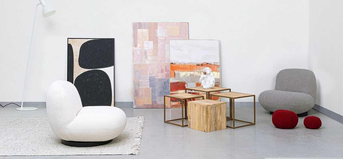 mutoni Tavolino Jaidev (set di 4)  