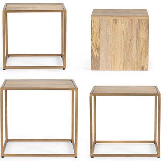 mutoni Tavolino Jaidev (set di 4)  