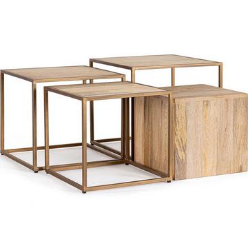 Beistelltisch Jaidev (4er-Set)