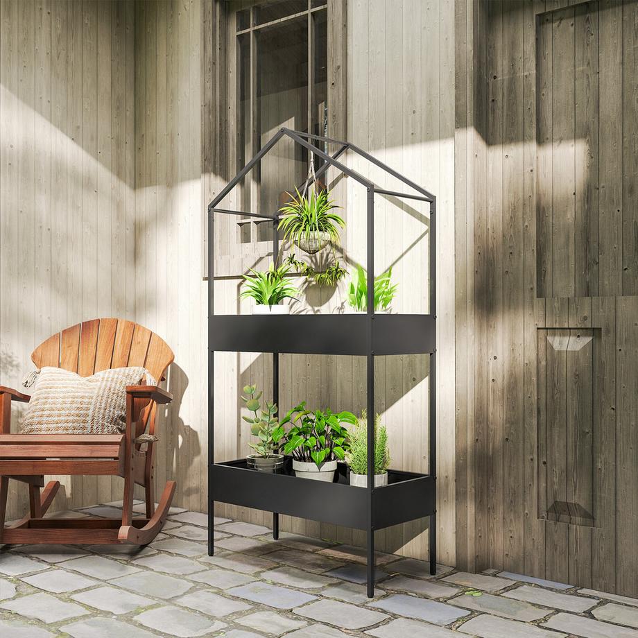 Outsunny Support pour plantes  