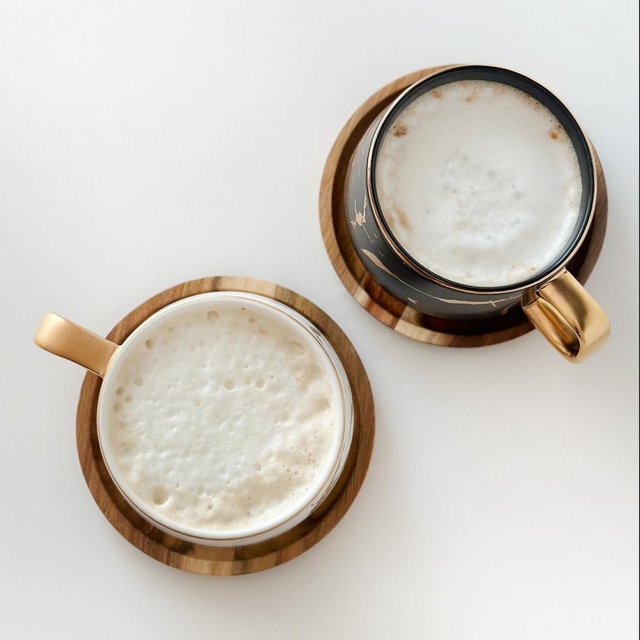 Intirilife Tasse en céramique avec design marbré  