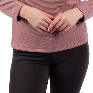 Trespass Top in pile Olga con mezza zip  