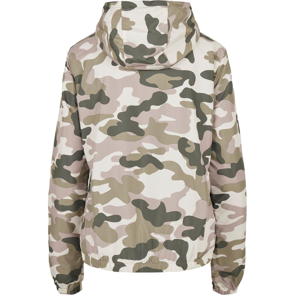 URBAN CLASSICS  giacca antivento urban claic camouflage 