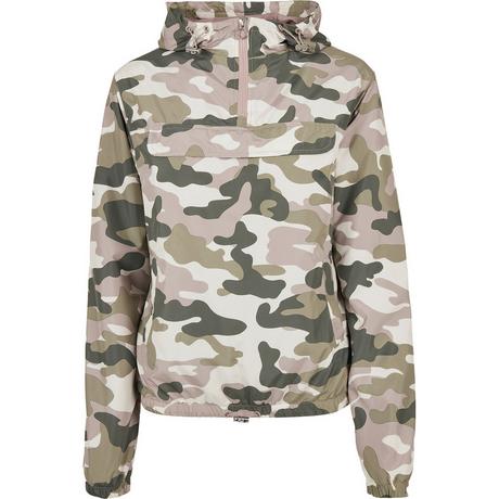 URBAN CLASSICS  giacca antivento urban claic camouflage 