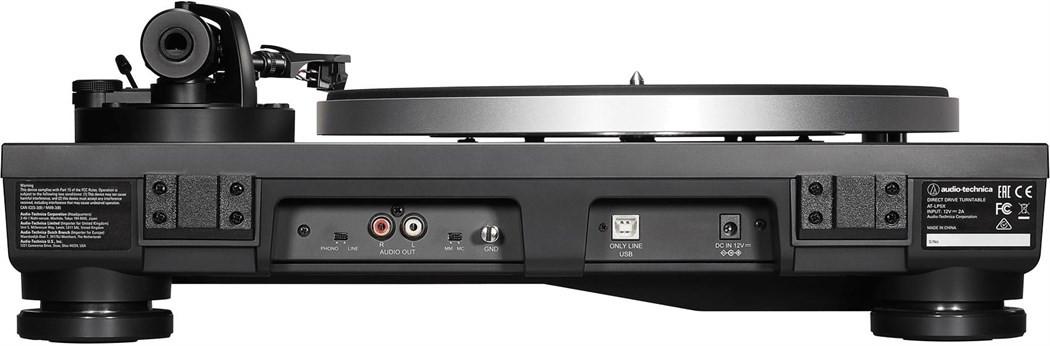 Audio Technica  Audio-Tehnica AT-LP5X Schwarzer Plattenspieler 
