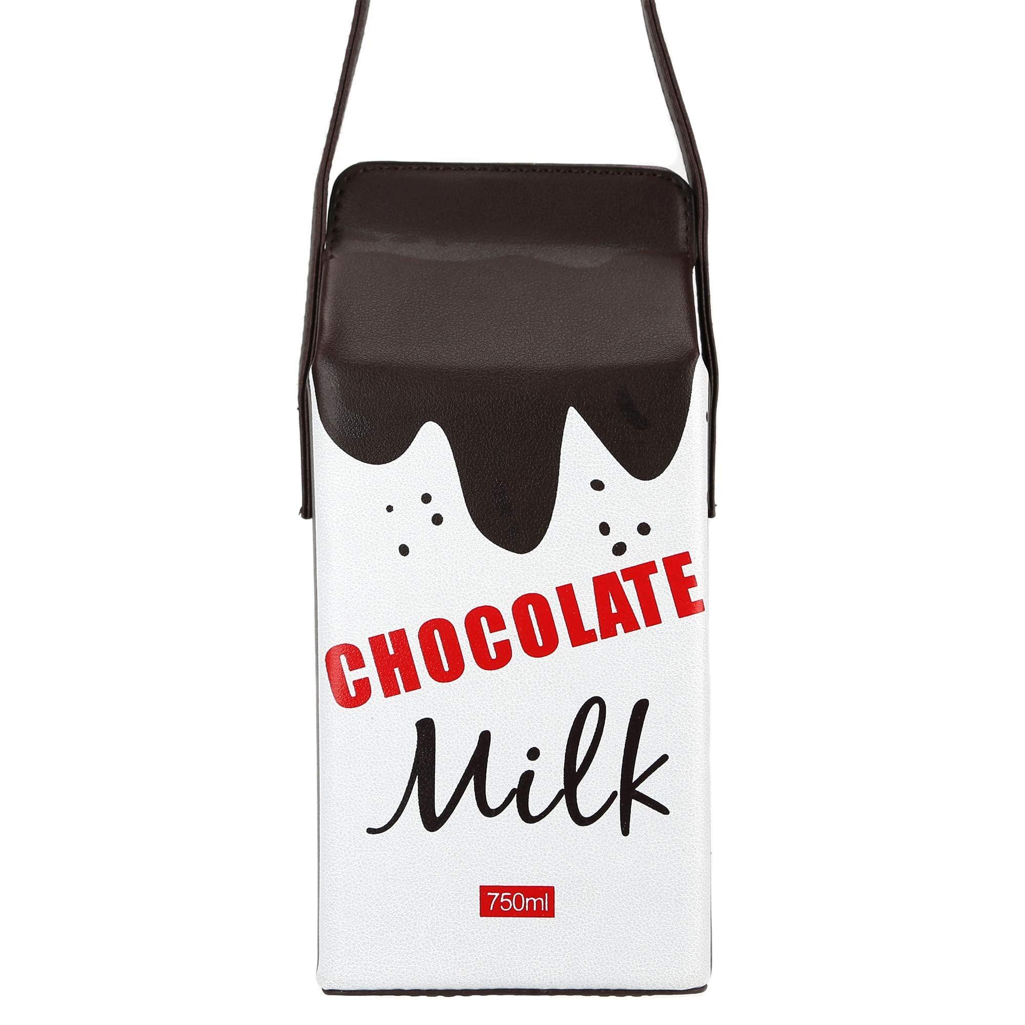 Only-bags.store Schokoladenmilchbox Crossbody Handtasche  