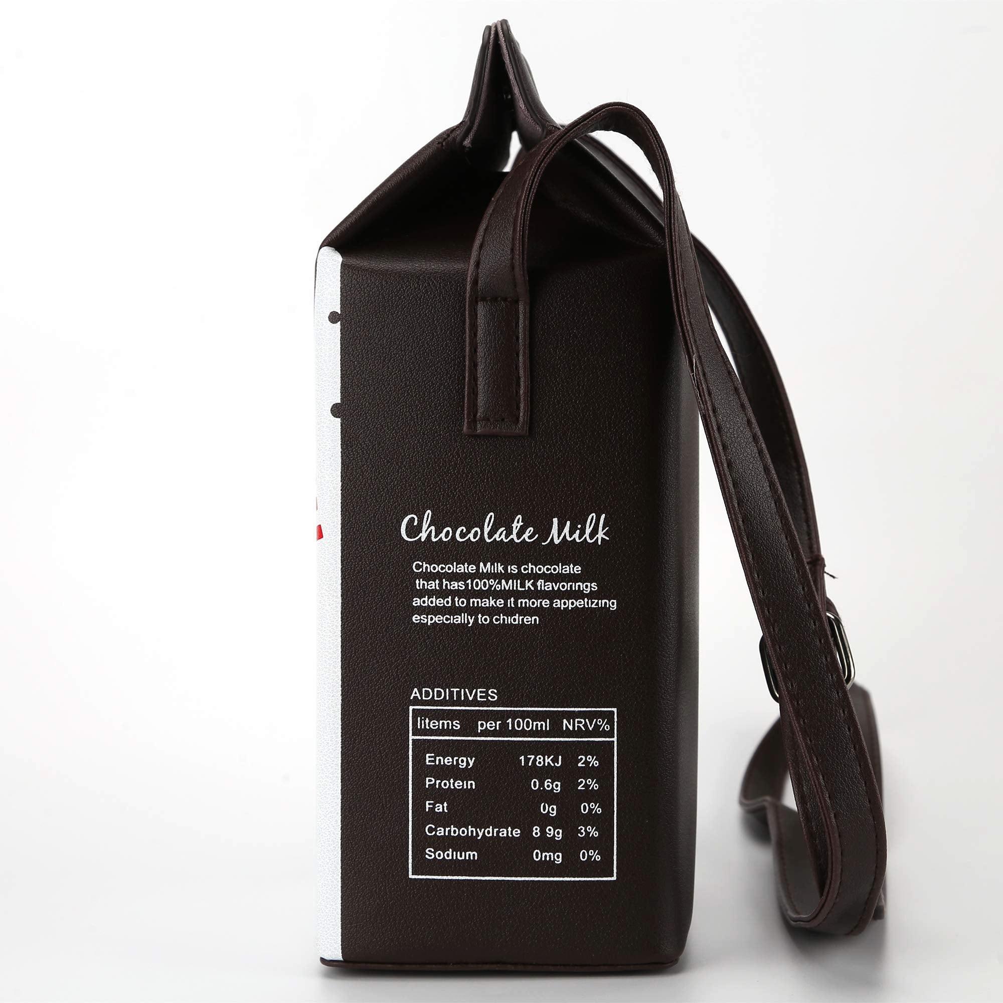 Only-bags.store Schokoladenmilchbox Crossbody Handtasche  