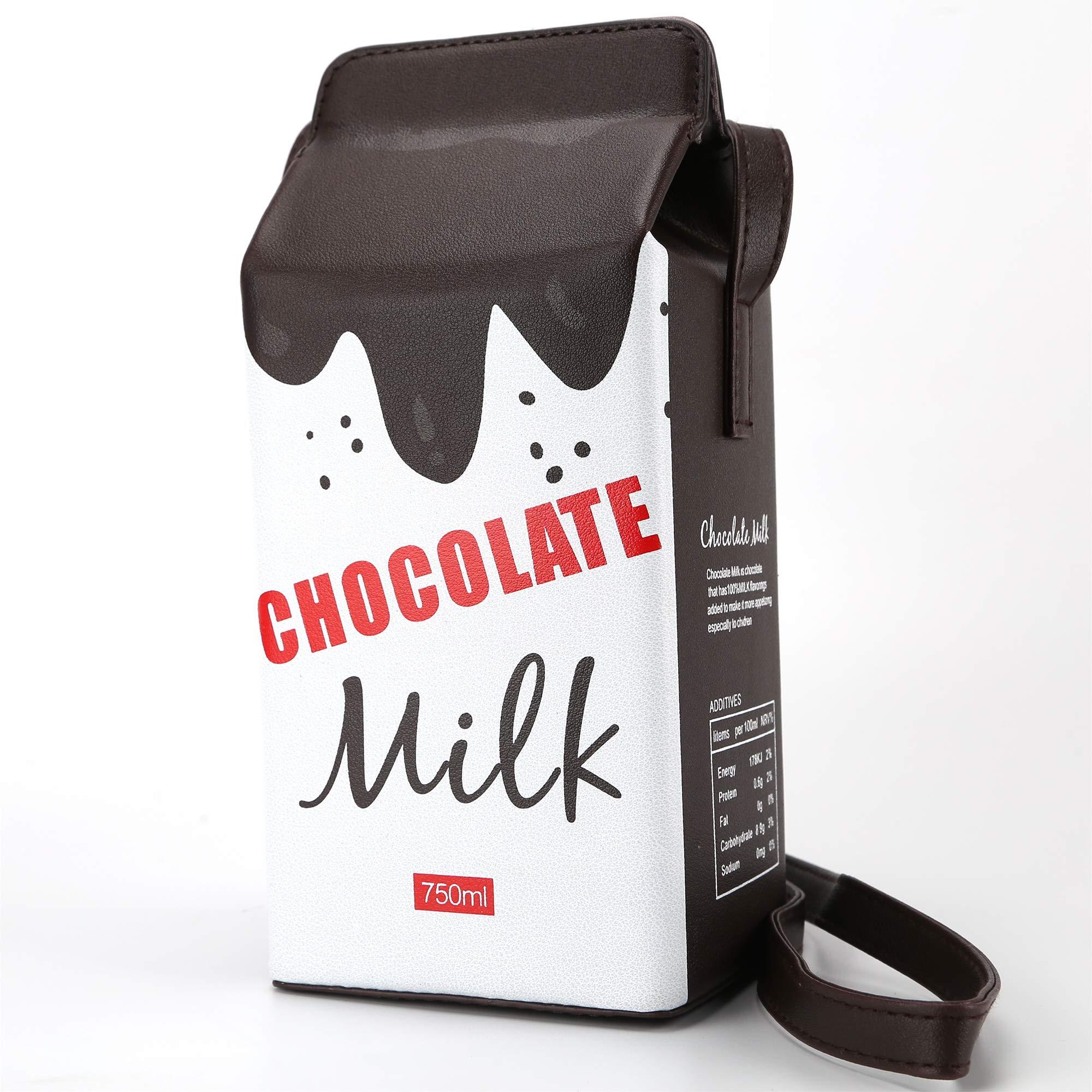 Only-bags.store Schokoladenmilchbox Crossbody Handtasche  